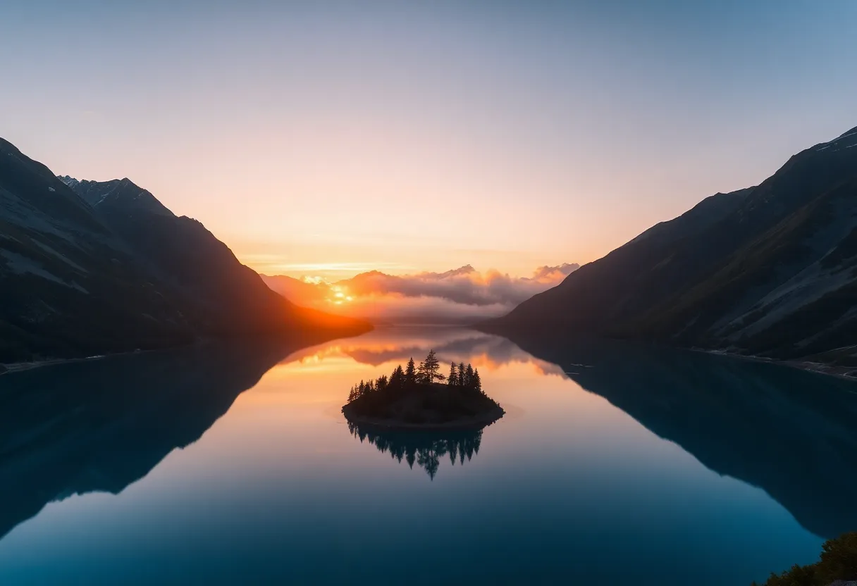 Too-Perfect Landscapes AI slop example