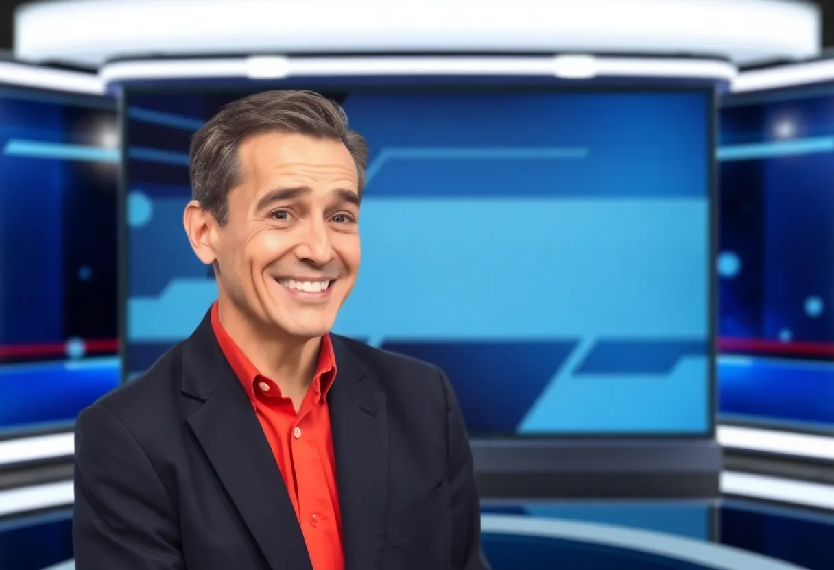 Virtual News Anchors AI slop example