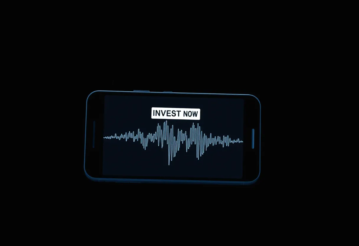 Voice-Clone Investment Scams AI slop example